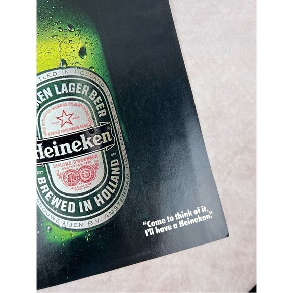 1987 Vintage Original Print Ad Heineken Beer America’s Largest Selling Imported - Picture 3 of 6
